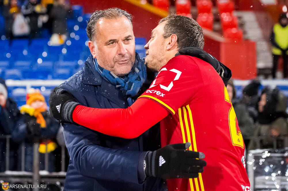 Grof Božović i Dzjuba, Foto: Arsenaltula.ru