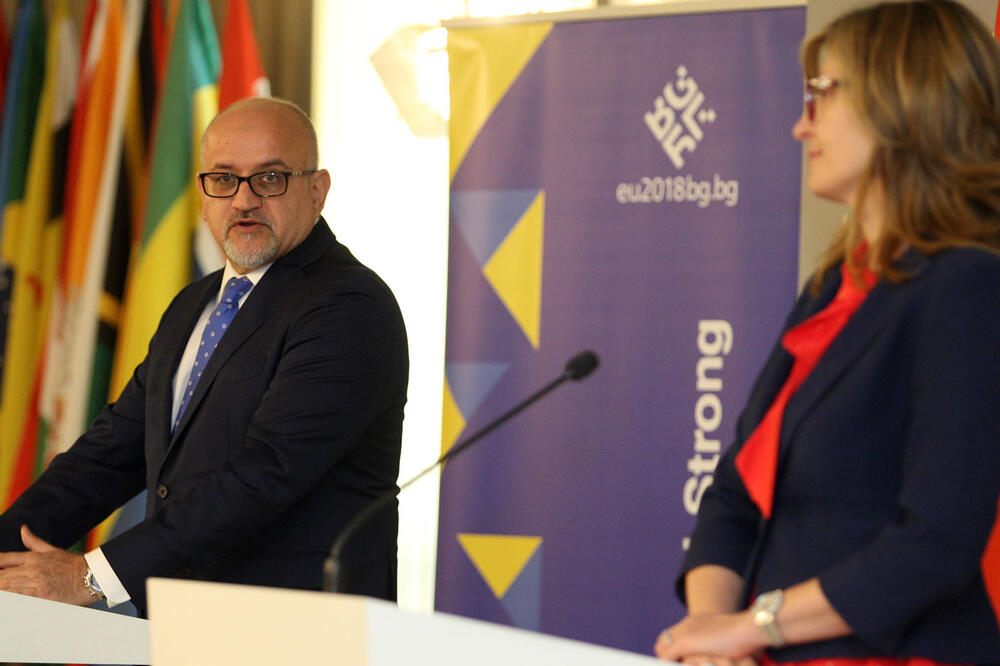 Srđan Darmanović, Ekaterina Zaharijeva, Foto: Ministarstvo vanjskih poslova