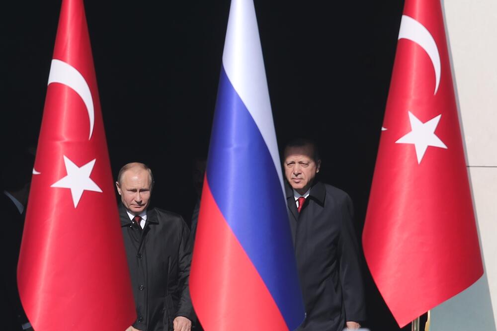 Redžep Tajip Erdogan, Vladimir Putin, Foto: Reuters