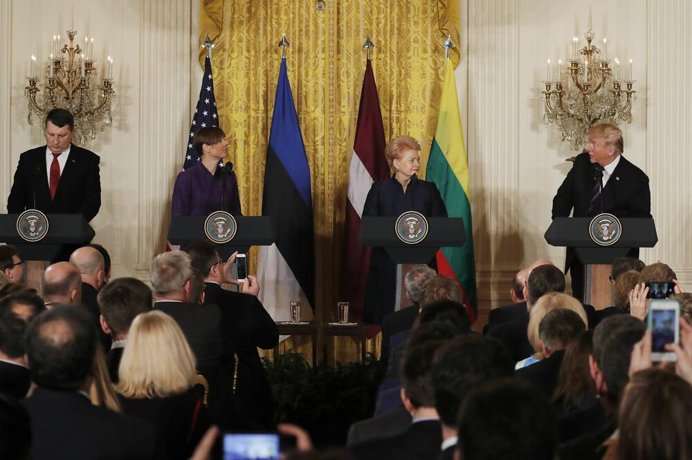 Donald Tramp, predsjednici baltičkih zemalja, Foto: Reuters
