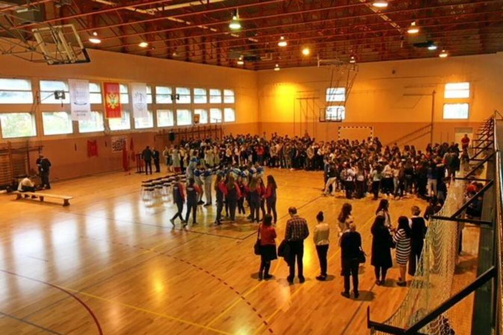 školska sala Dobrota, Foto: Boka News