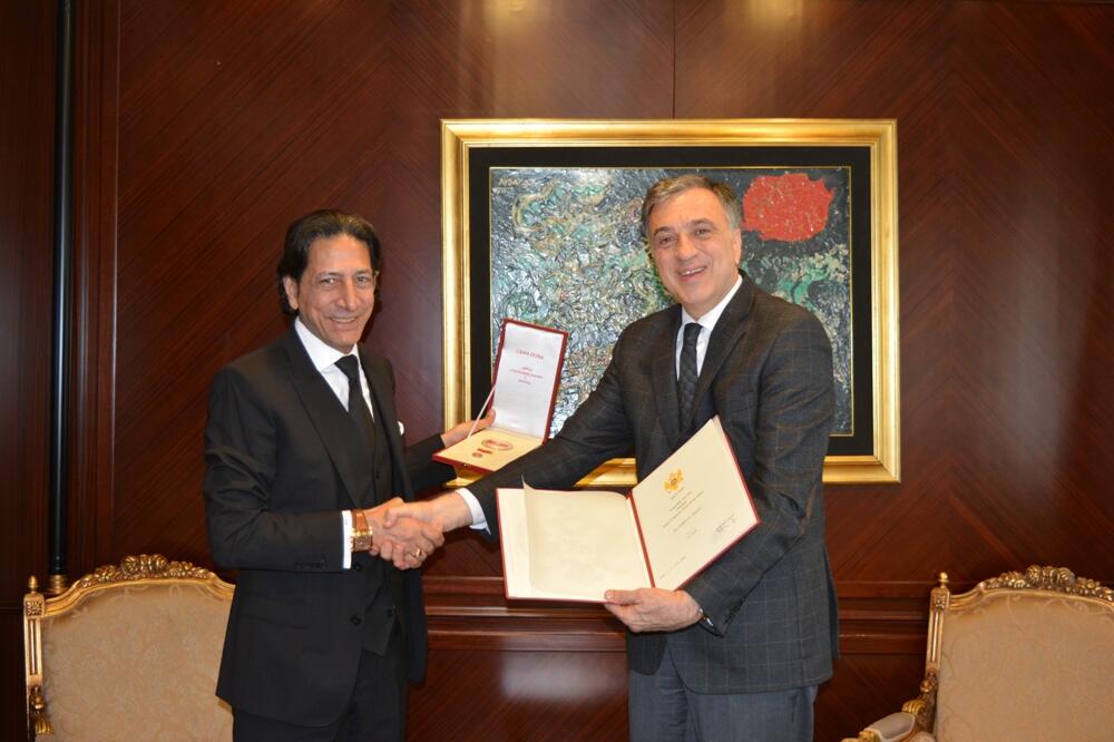 Filip Vujanović, Nikolas Alisa, Foto: Kabinet predsjednika Crne Gore