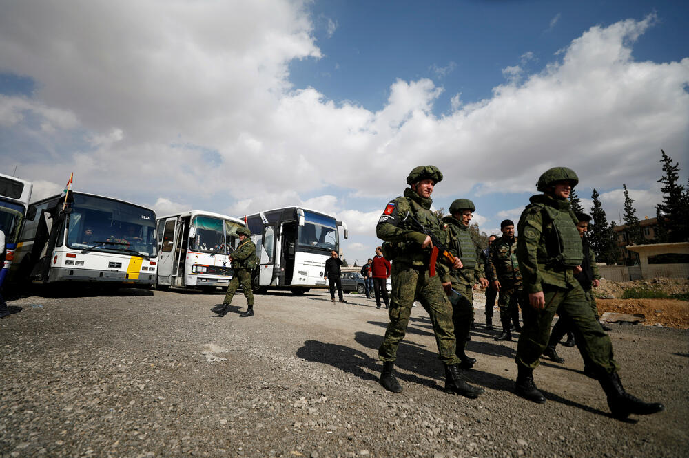 Sirijski i ruski vojnici, Foto: Reuters
