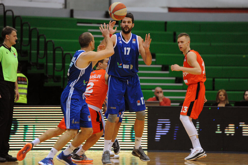 Nemanja Vranješ i Radoje Vujošević, Cedevita - Mornar, Foto: Aba-liga.com