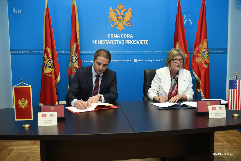 Damir Šehović, Margaret Uehara, Foto: Mps.gov.me