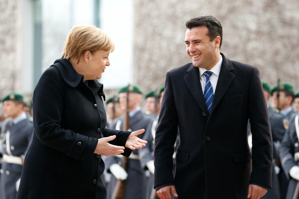 Angela Merkel, Zoran Zaev, Foto: Reuters