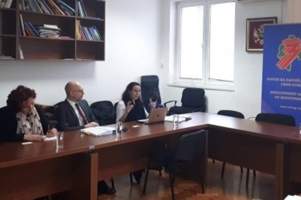 Zavod za zapošljavanje, posjeta EK, Foto: ZZZCG