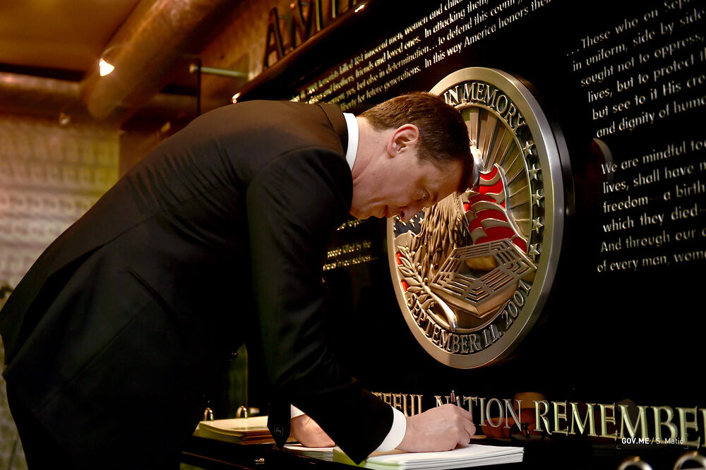 Predrag Bošković, Džejms Matis, Foto: Ministarstvo odbrane Crne Gore