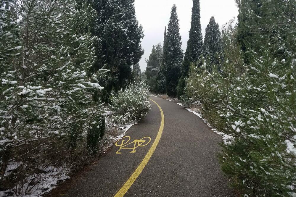 Podgorica snijeg, Foto: Čitalac "Vijesti"