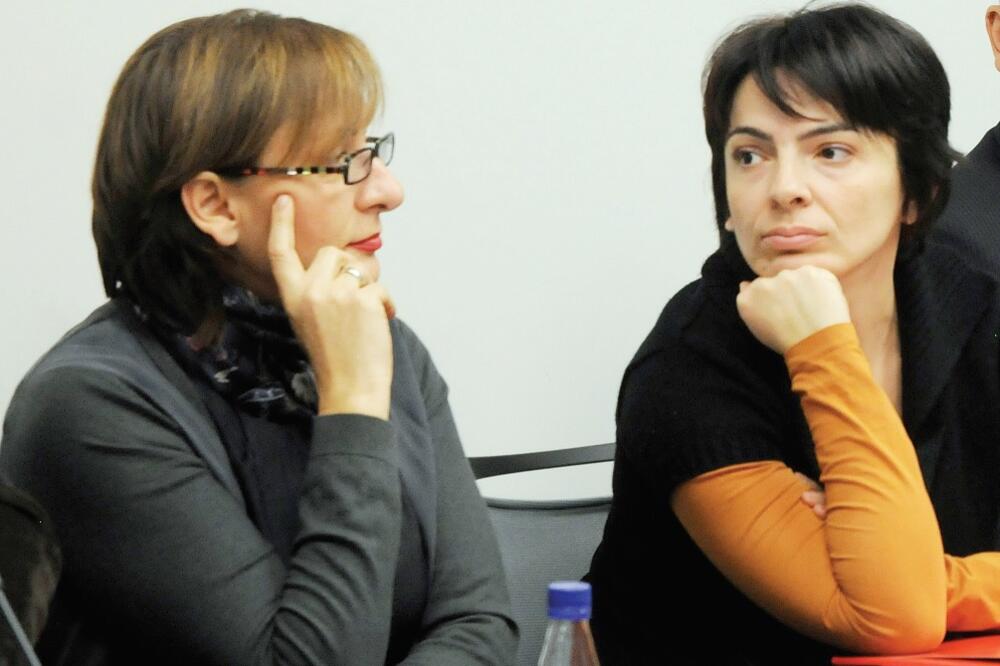 Milka Tadić Mijović, Milena Perović Korać, Foto: Boris Pejović