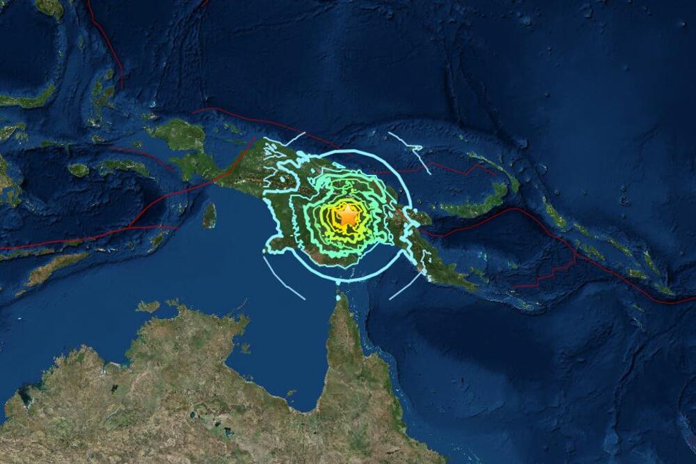 Papua Nova Gvijena zemljotres, Foto: Twitter