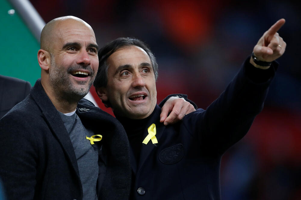 Pep Gvardiola Mančester siti, Foto: Reuters