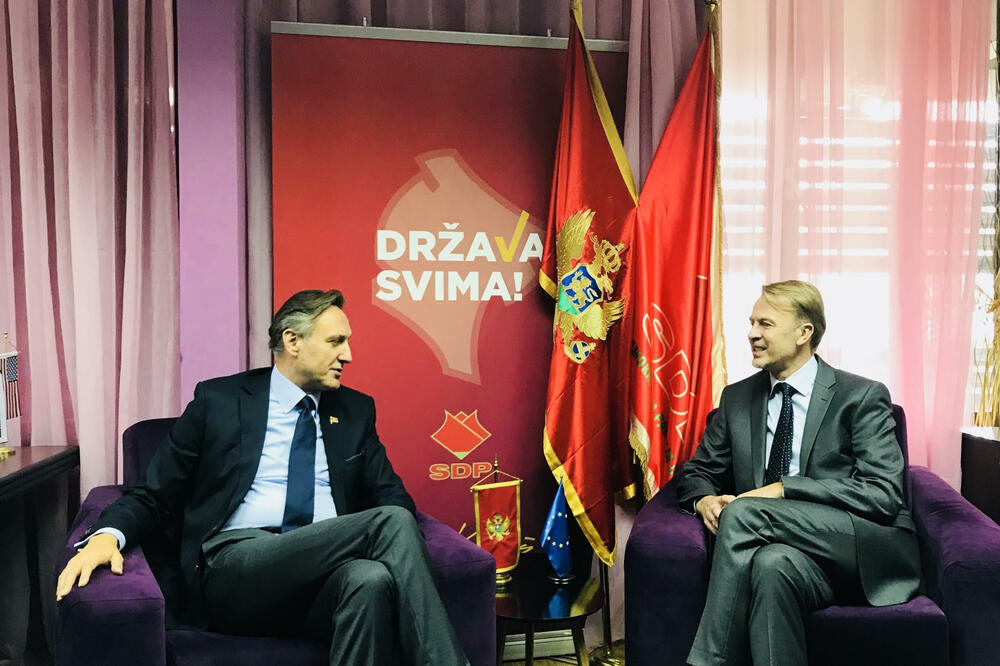 Ranko krivokapić Aivo Orav, Foto: SDP