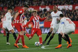 Atletikov ples na "Pishuanu", het -trik Grizmana