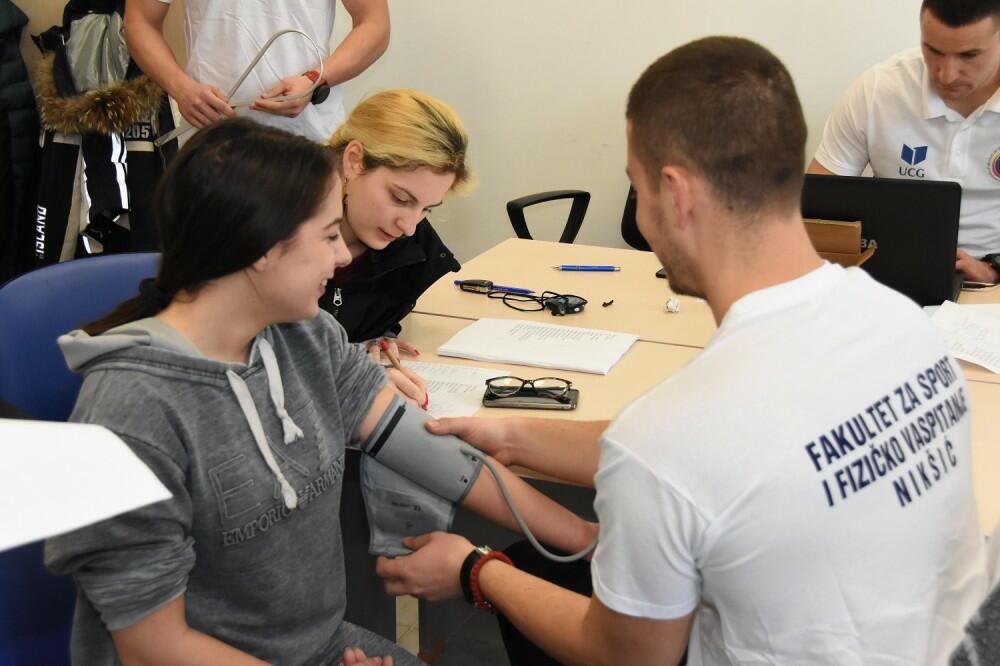 testiranje studenata, Foto: Univerzitet Crne Gore