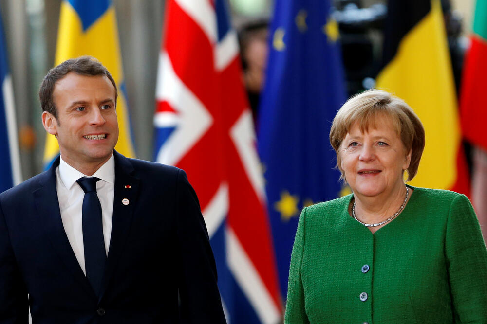 Emanuel Makron, Angela Merkel, Foto: Reuters