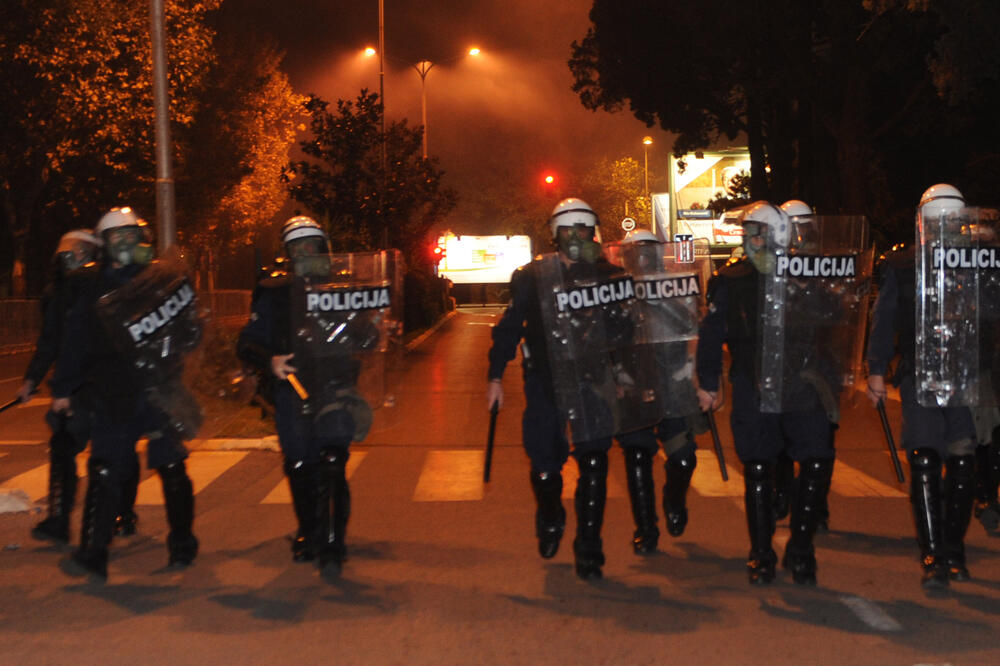 DF, protest, Foto: Savo Prelević