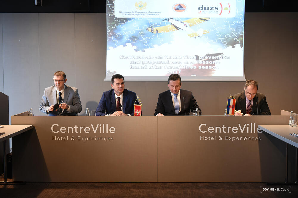 konferencija požari, Foto: Vlada Crne Gore