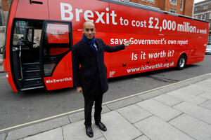 U Velikoj Britaniji crveni autobus za novu kampanju ostanka u EU