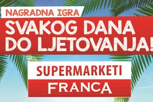 Velika nagradna igra u Supermarketima Franca