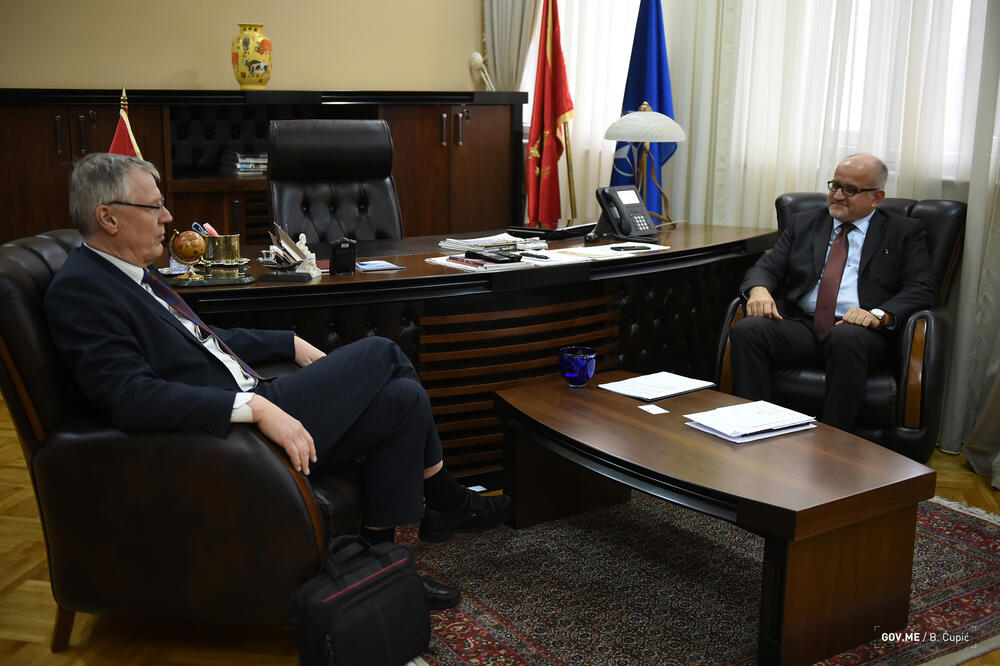 Peter Stenlund, Srđan Darmanović, Foto: Ministarstvo vanjskih poslova