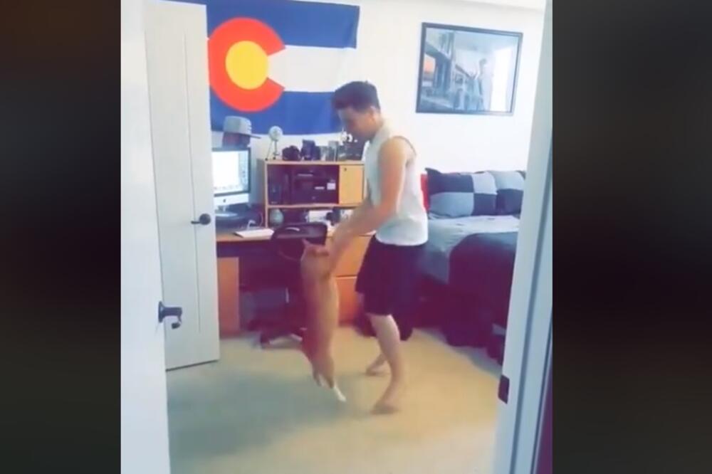 ples sa mačkom, Foto: Printscreen