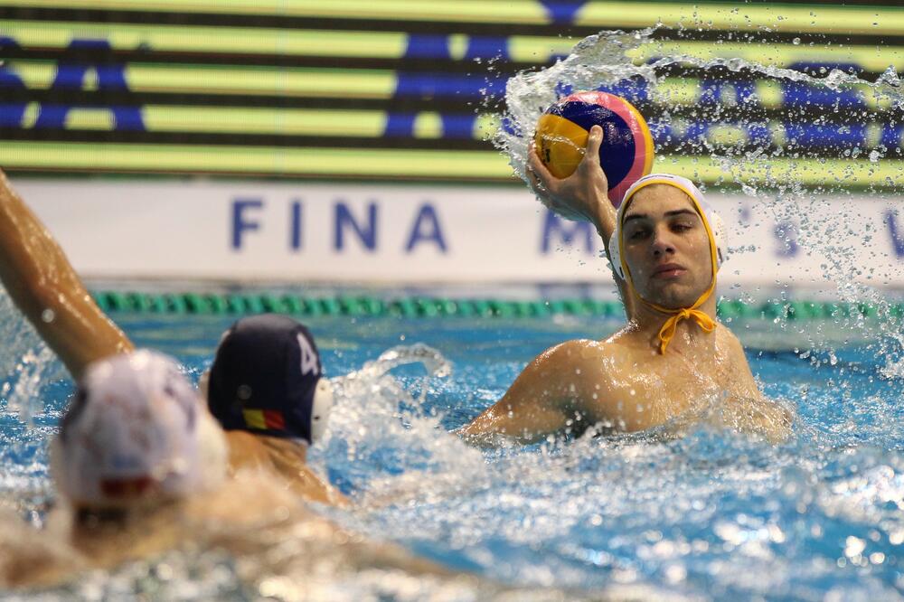 Vaterpolo reprezentacija Crna Gora - Rumunija, Foto: Filip Roganović