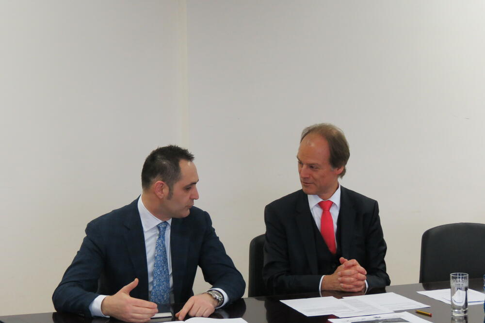 Pavle Radulović, Hans Gunter Matern, Foto: Ministarstvo održivog razvoja i turizma