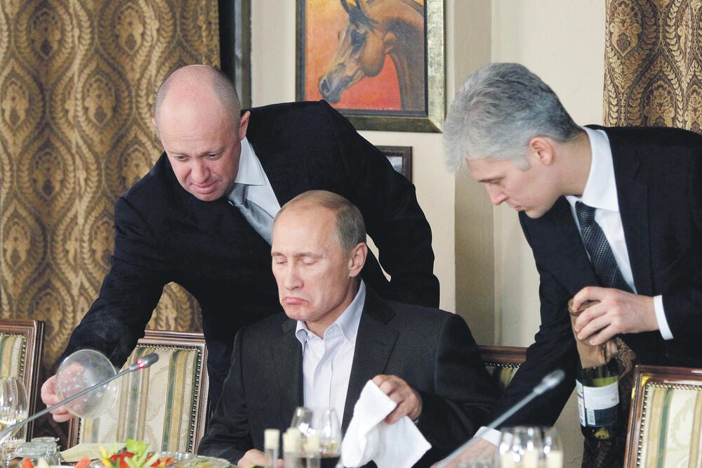 Jevegnij Prigožin, Vladimri Putin, Foto: Reuters