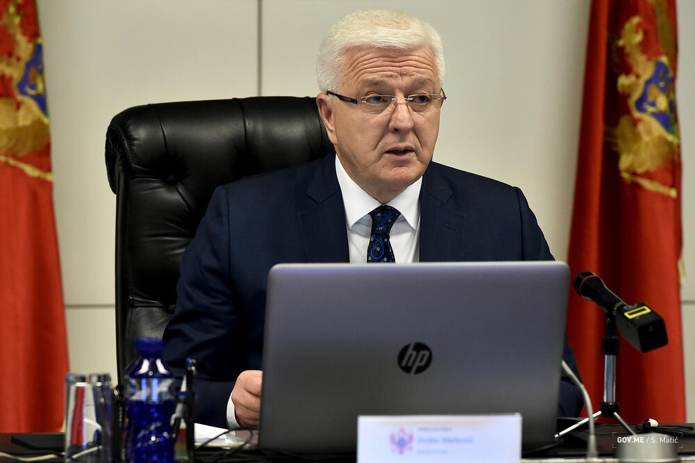 Duško Marković, posebna sjednica Vlade, Foto: Vlada Crne Gore