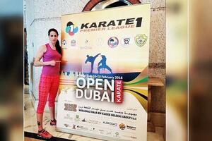 Crna Gora sa pet karatista u Dubaiju