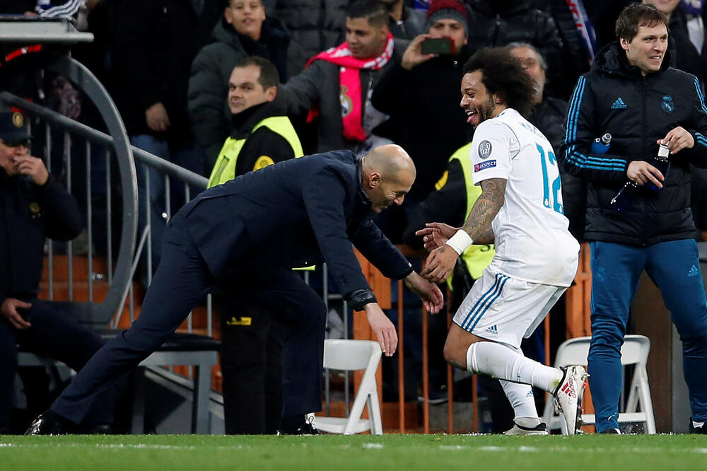 Zinedin Zidan Marselo Real Madrid, Foto: Reuters