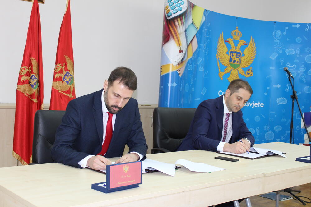 Vladimir Knežević, Damir Šehović, Foto: Ministarstvo prosvjete