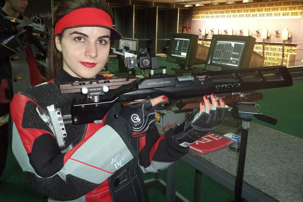Anđela Miličković, Foto: Streljački savez Crne Gore