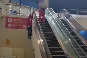 Vožnja pokretnim stepenicama je prešla na novi nivo