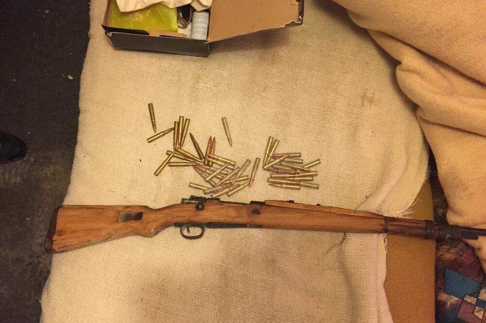 puška, municija, Bar, Foto: Uprava policije