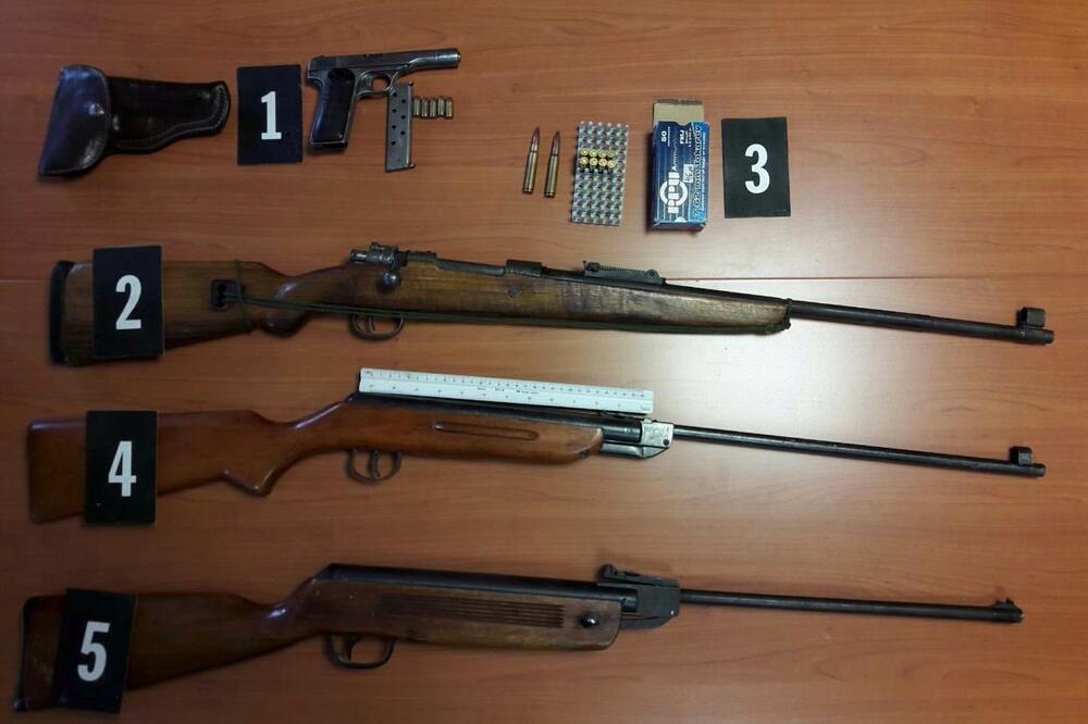 Oružje Bijelo Polje, Foto: Uprava policije