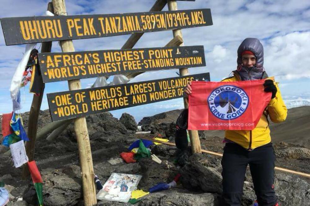 Jelena Petković Kilimandžaro, Foto: Visokogorci