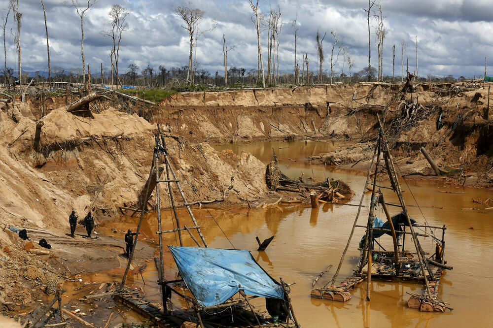 ilegalni rudnik, Foto: Reuters