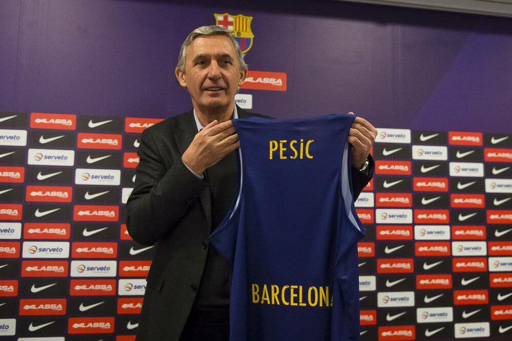 Svetislav Pešić, Foto: Fcbarcelona.com