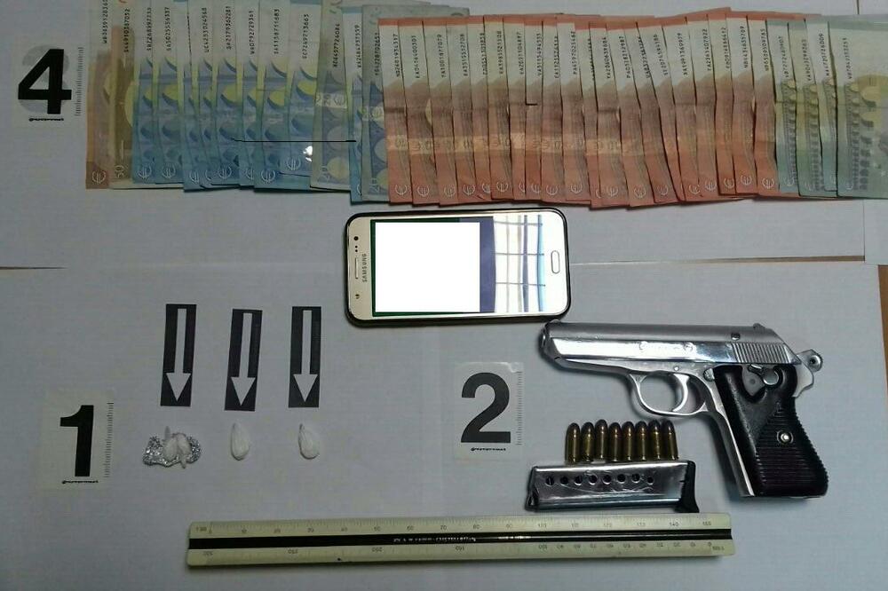 Bijelo Polje droga novac, Foto: Uprava policije