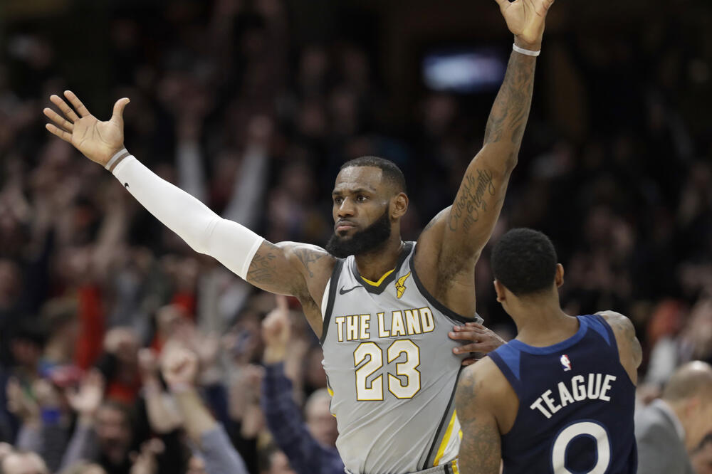 Lebron Džejms, Foto: Reuters