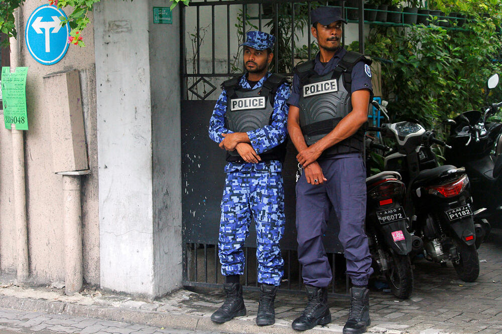 Maldivi, policija, Foto: Reuters