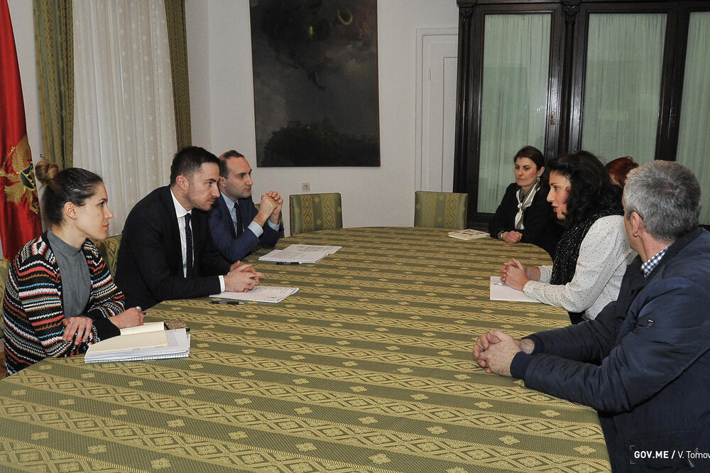 Aleksandar Bogdanović,Vjera Borozan, Foto: Mku.gov.me