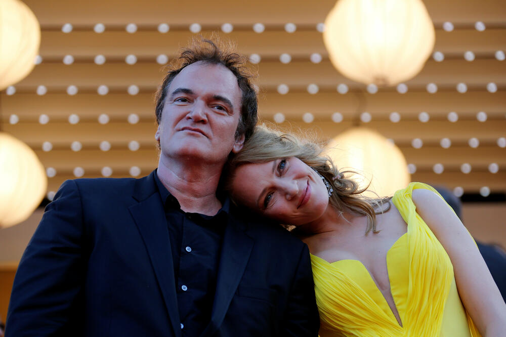Kventin Tarantino, Uma Turman, Foto: Reuters