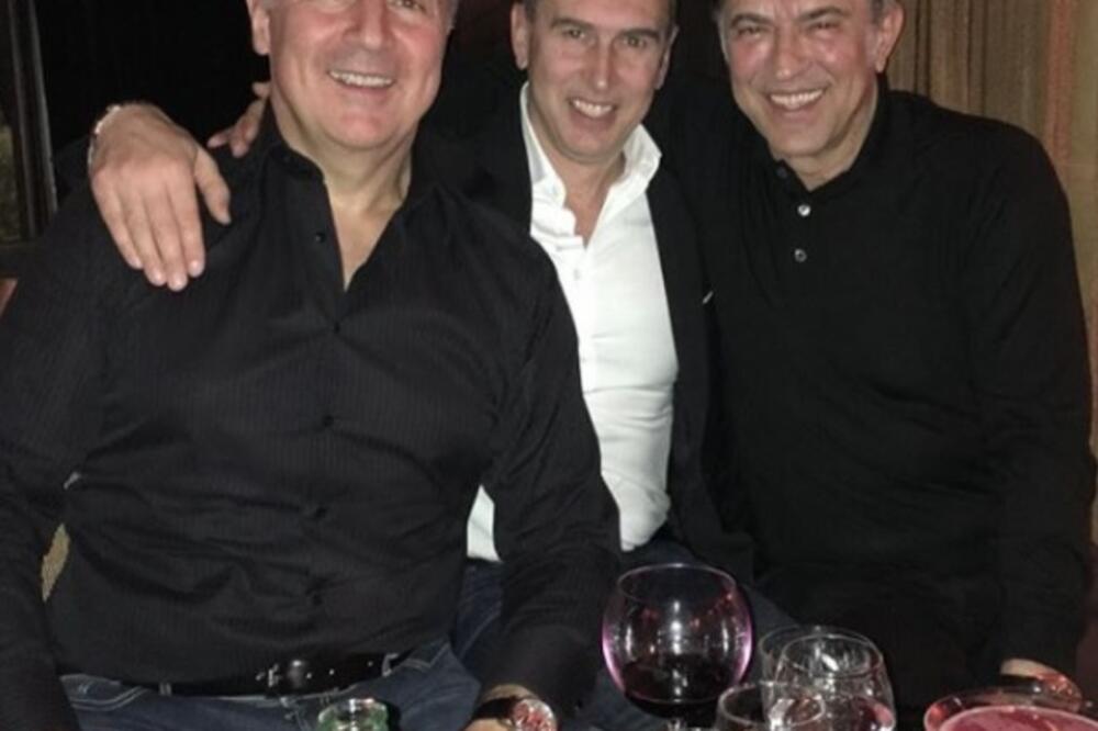 Milo Đukanović, Stanko Subotić, Foto: Instagram