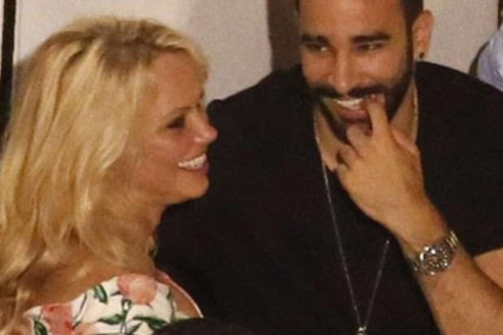 Pamela Anderson, Adil Rami, Foto: Instagram