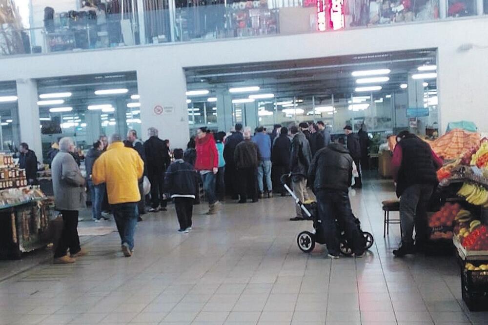 pijaca Gintaš, Foto: Čitalac "Vijesti"