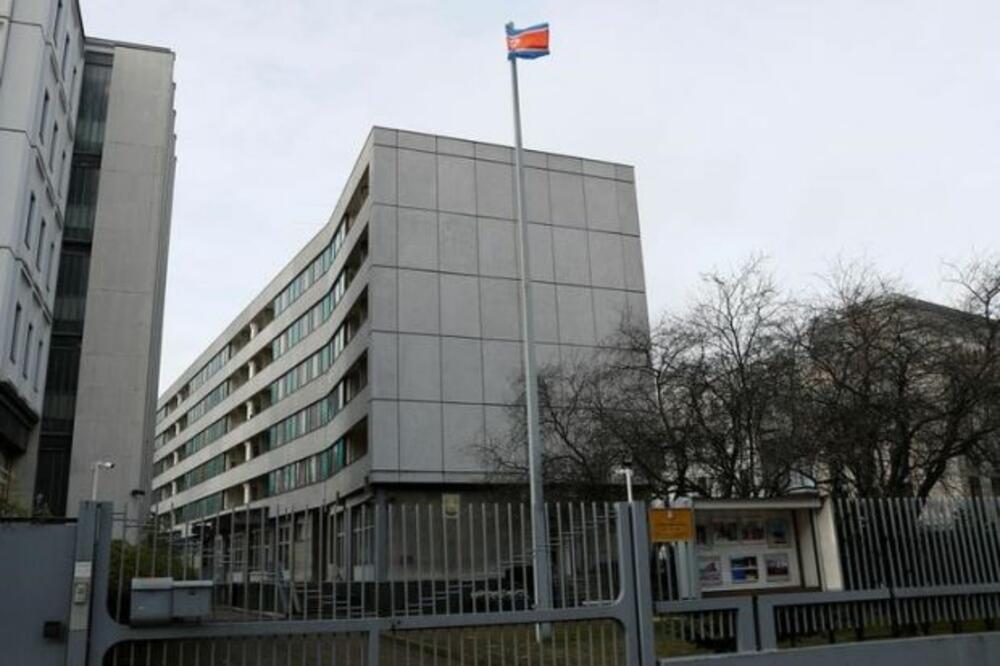 sjeverna koreja ambasada Berlin, Foto: Twitter