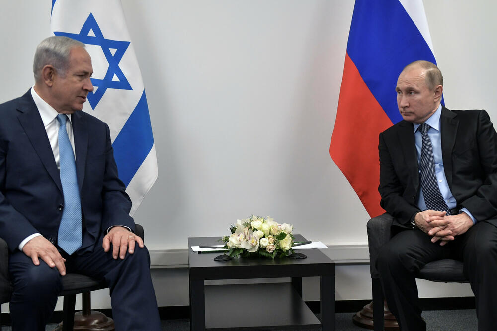 Benjamin Netanjahu, Vladimir Putin, Foto: Reuters